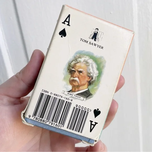 Vintage 80s 1987 Classic Authors Playing Card Game Deck - Picture 2 of 5